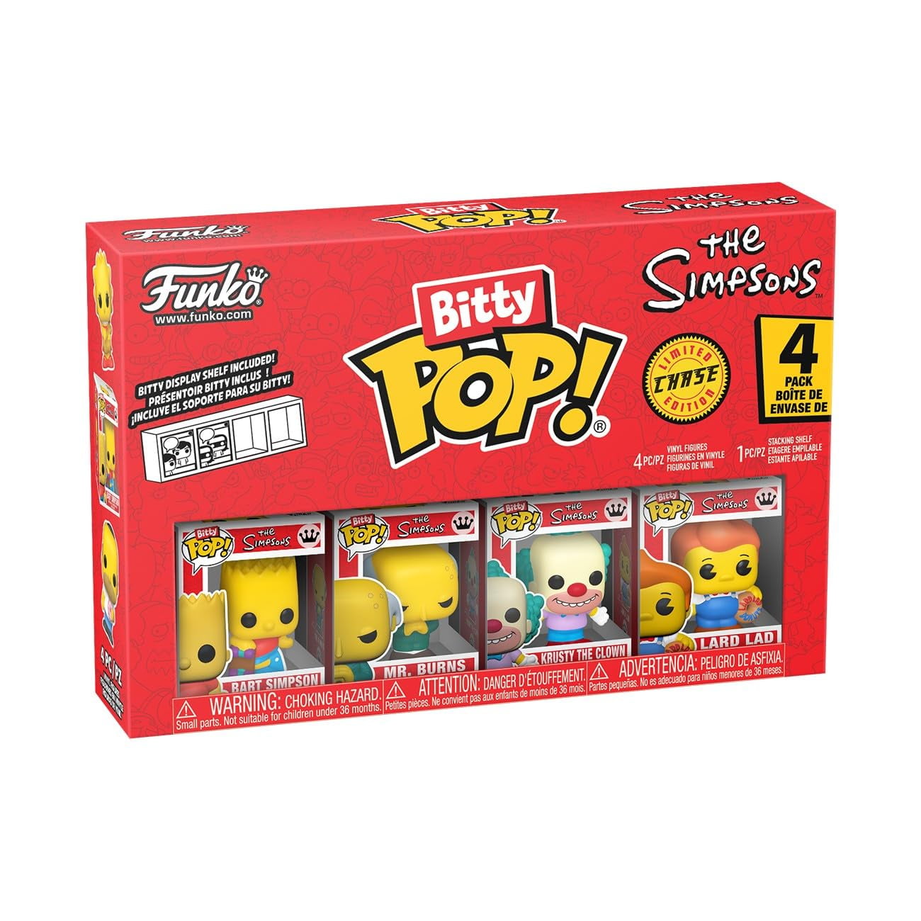 Minifigura Funko Pop! Set Coleccionable Bitty De Los Simpson
