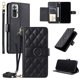 thumbnail image 1 of Funda tipo billetera FOXDOCK para Xiaomi Redmi Note 10 Pro 4G – Tapa abatible con correa para mujer, 1 of 5
