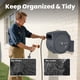thumbnail image 4 of Enrollador de Manguera de Jardín Montado en Pared Giraffe Tools AW30 30 m, 4 of 9
