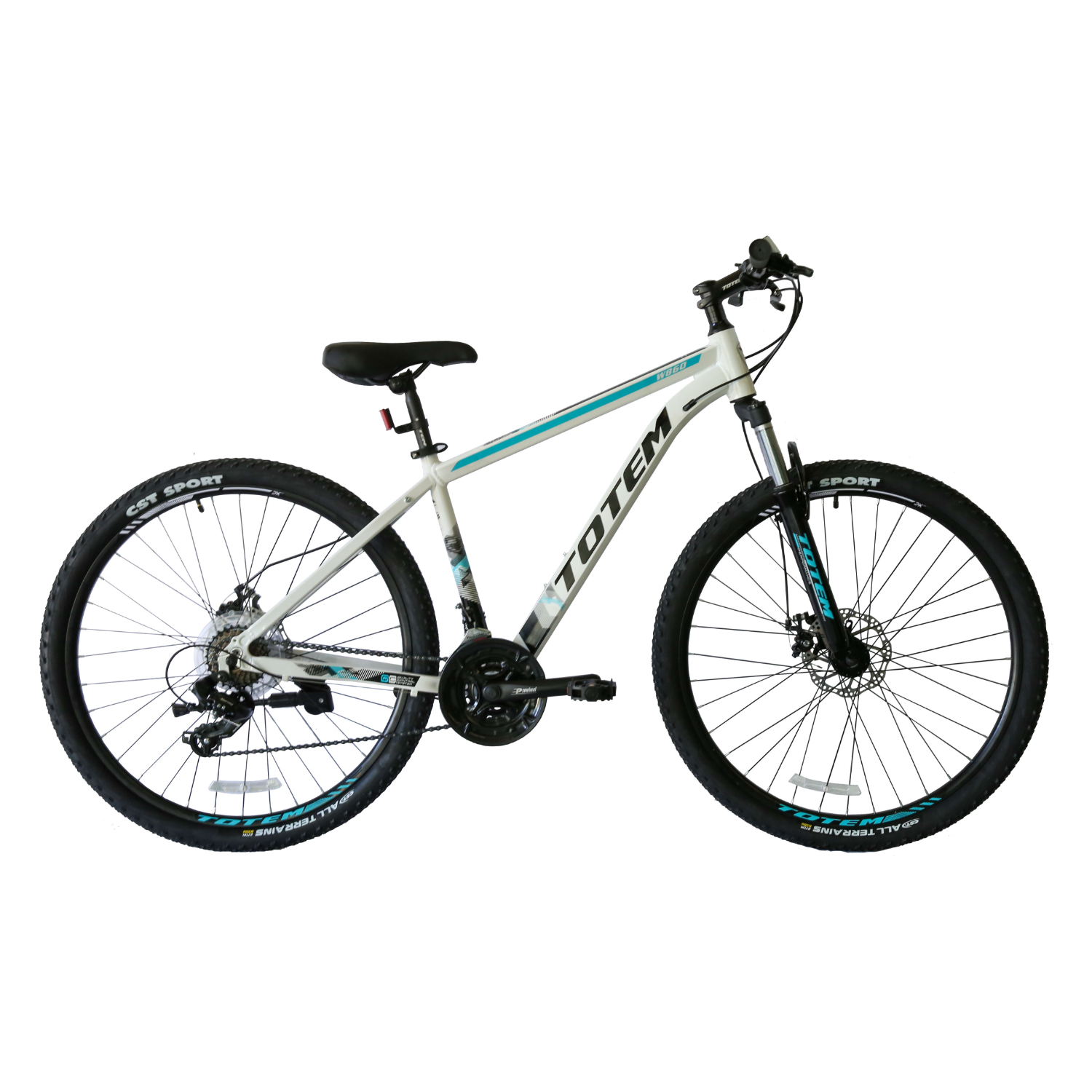 Totem - Bicicleta Mtb Aro 29X17 Mod W860 Color Blanco