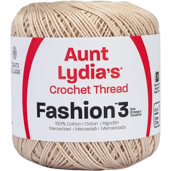 Hilo para Crochet Aunt Lydias Fashion 450 yd