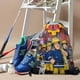 thumbnail image 3 of Sam el Bombero Mochila de Cuerdas para Deportes y Gimnasio, Bolsa de Cuerdas Resistente al Agua, Bolsa Cinch, 30×40cm, 3 of 6