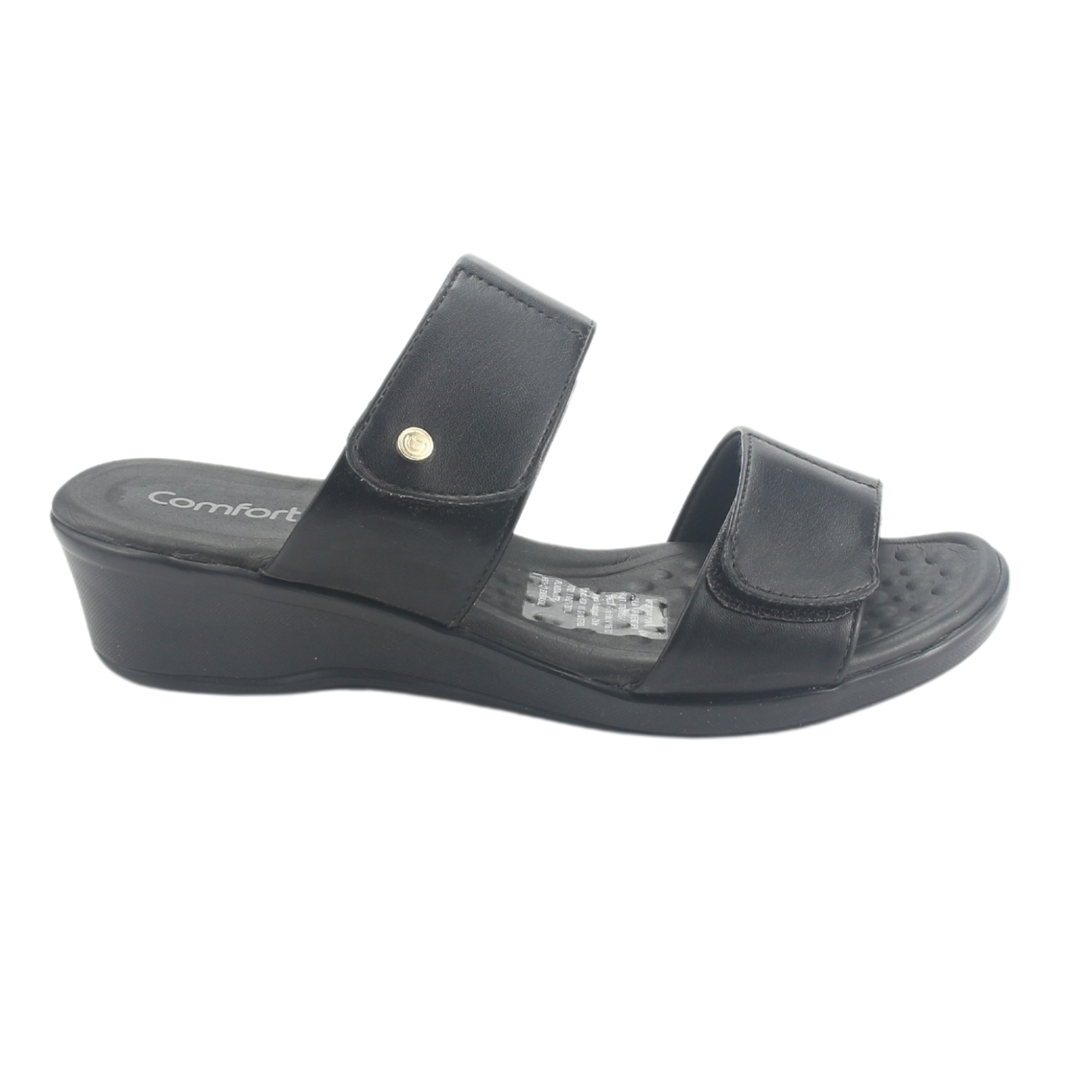 Sandalia Comfortflex Mujer 2472402 Negro Casual