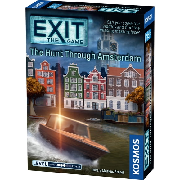 Juego de mesa EXIT: The Game - The Hunt Through Amsterdam