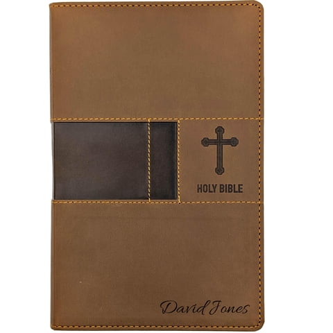 Biblia Farm And Posh Niv Premium Edición De Regalo En Cuero Sintético Marrón