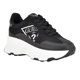 thumbnail image 1 of Zapatilla GUESS CALEBB para mujer, tela negra/sintética, talla 7, 1 of 6