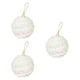 thumbnail image 1 of 3x Adornos De Bolas Navideñas Colgantes Colgantes Para Restaurante Cumpleaños Aniversario Blanco, 1 of 3