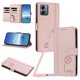 thumbnail image 1 of Funda Cartera Trébol para Motorola Moto G Play 2025 con Ranuras Tarjetas y Carga Inalámbrica Rosa, 1 of 6