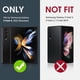 thumbnail image 2 of Hinged Case With S Pen Holder For Samsung Galaxy Z Fold 4 With Slide Camera Cover Rotate Ring Holder Rugged Shockproof Protective, 2 of 2