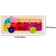 thumbnail image 1 of Rectangle Toddler Puzzle,Wooden Puzzle For Children, Animals Puzzles Dinosaur Crocodile Caterpillar Giraffe,Colorful Wood Numbered Puzzles Baby Infant Kid Preschool Learning Educational Toys, 1 of 5