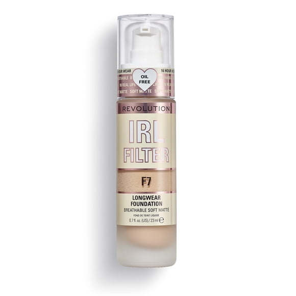 Filtro IRL Foundation Revolution Longwear F7, 20 ml