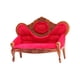 thumbnail image 5 of 1/12 Sofá Para Casa De Mu?ecas Modelo Dormitorio Escena Ornamento Casa De Mu?ecas Sofá Rojo, 5 of 5
