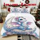 thumbnail image 1 of 3pcs Little Cute Dragon Blue Pink Printed Bedding Set Soft Duvet Cover with 2 Pillowcases All Season Comfort, 1 of 5