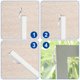 thumbnail image 4 of Uxcell 30Pcs Resorte de Tensión para Pantalla de Ventana, Clips de Resorte Plano de Montaje en Esquina, 4 of 7