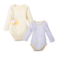 Pillin - Bipack Body Recién Nacido Unisex Manga Larga Estampado Patitos - Surtido