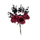 thumbnail image 2 of Ramo De Eucalipto Con Forma De Rosa Y Ojo De Halloween Para Fiestas Y Eventos Festivos En Rojo, 2 of 5