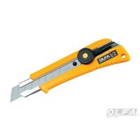 Olfa - Cuchillo Industrial Con Incrustación Antideslizante Y Seguro Manual L-2 18Mm.