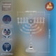 thumbnail image 4 of Vela Menorah Ner Mitzvah plateada para Janucá de 23 cm de altura, 4 of 7