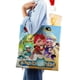 thumbnail image 4 of Petronix Defenders Bolso de tela con estampado de lienzo para mujer, bolsa de compras reutilizable y estética, con cremallera interior, regalo para mujer,40*45cm., 4 of 6