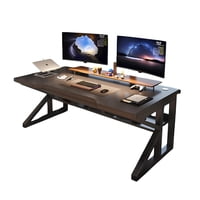 Lubabycas - Escritorio De Madera Con Repisa Inferior 120X60X72Cm Crown