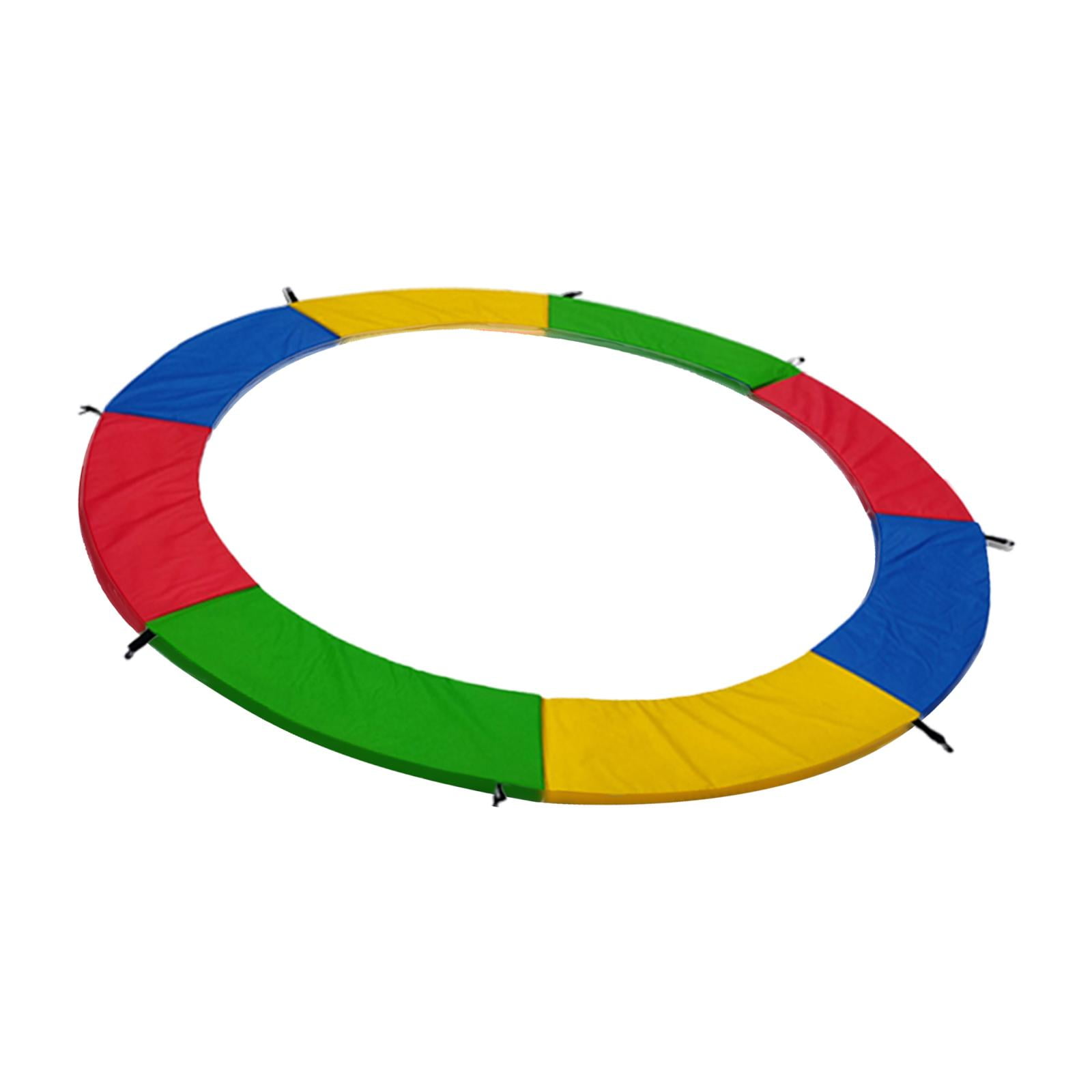 Magideal - Accesorios De Cama Elástica, Almohadillas De Cubierta De Repuesto, Cubierta De Resorte De Seguridad Acolchada, Cubierta De Cama Elástica Redonda Para , 8 Pies