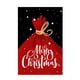 thumbnail image 1 of Adorno De Pancarta Bandera Vertical De Jardín De Navidad Para Patio Exterior Estilo Festivo C, 1 of 5
