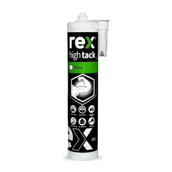 AdheSívo High Tack Blanco Cartucho 290ml Rex 30212