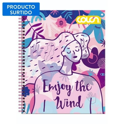 Cuaderno Universitario Te Fémina 7Mm 100 Hojas, Producto Surtido 1 Un  Torre