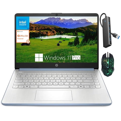 Laptop Hp 14"" Intel N150 Quad-Core 4Gb 128Gb Wi‑Fi 6