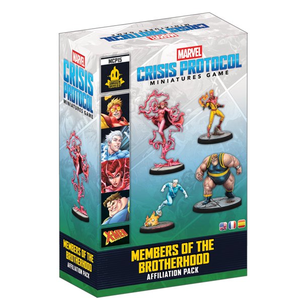 Juego de mesa Atomic Mass Games Marvel Crisis Protocol – Expansión Miembros de la Hermandad