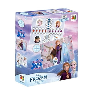 Toyng - 2 En 1 Puzzle 72 + Ludo Frozen