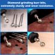 thumbnail image 5 of Juego de Fresas de Diamante CBRIGHT 15 piezas 36# con Punta Esférica, 5 of 6