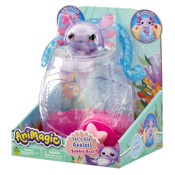 Acuario Goliath Animagic Let's Glo Axolotl Bubble Reef