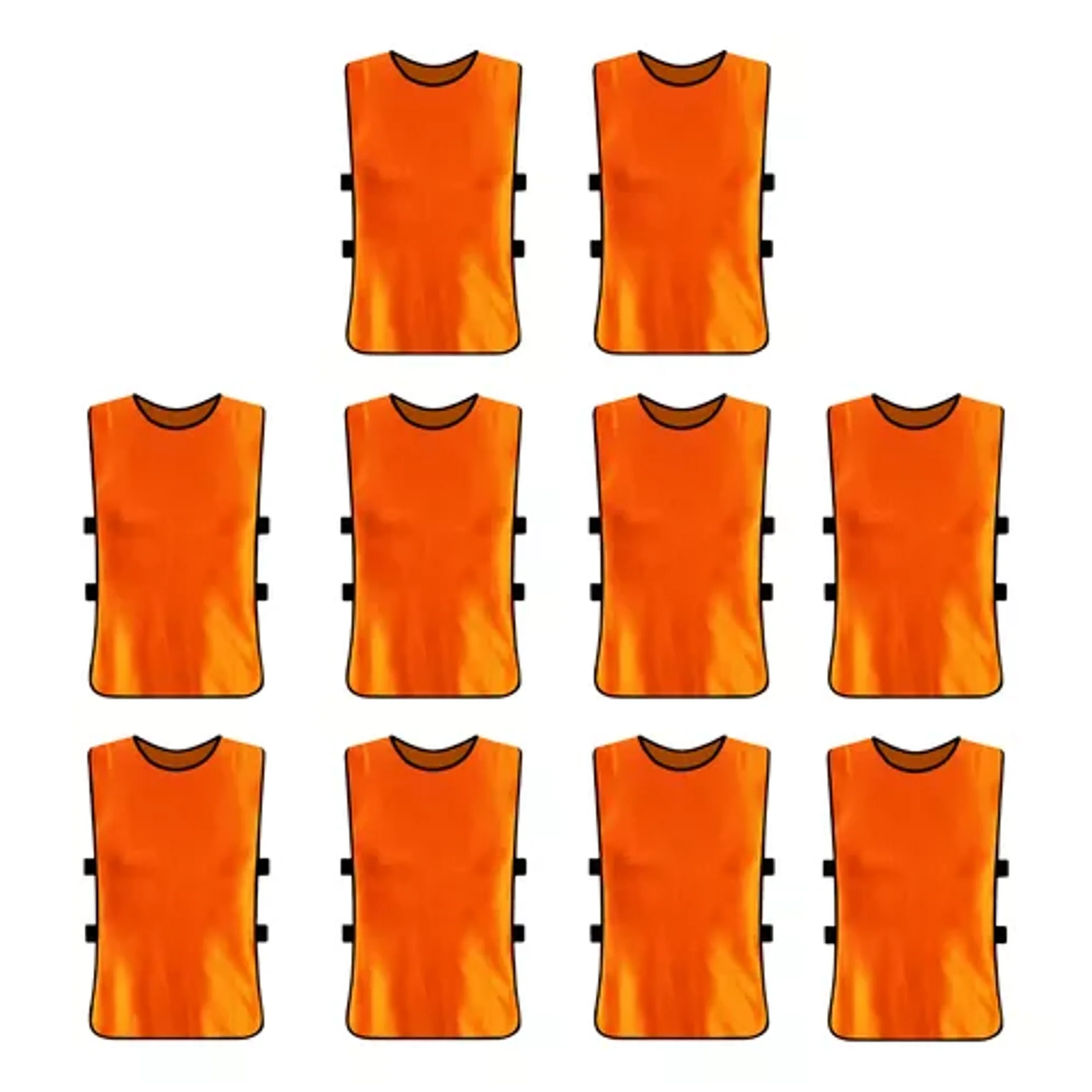 Linea Sport - Pack X10 Chaleco Deportivo Petos Xl Extra Grande Adultos