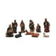 thumbnail image 3 of Pesebre Navideño (10) Figuras Navidad Hogar Decoración Nacimiento marron Talla Única, 3 of 7