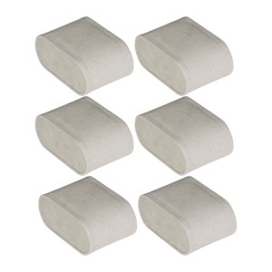 Ioensy - 6 Cojines Para Relojes, Expositores, Pulseras, Cojines Para Exhibición, Venta En Casa, Color Gris