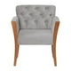 thumbnail image 1 of Sitial Kiel Tela Velvet Gris, 1 of 4