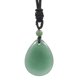 thumbnail image 5 of Colgante De Gota De Agua Collar De Piedra Joyería Artesanal Resistente Para Unisex Ajustable Verde, 5 of 5
