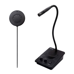 Sistema De Intercomunicación Con Altavoz De Ventana Calltou E Intercomunicador De Mostrador