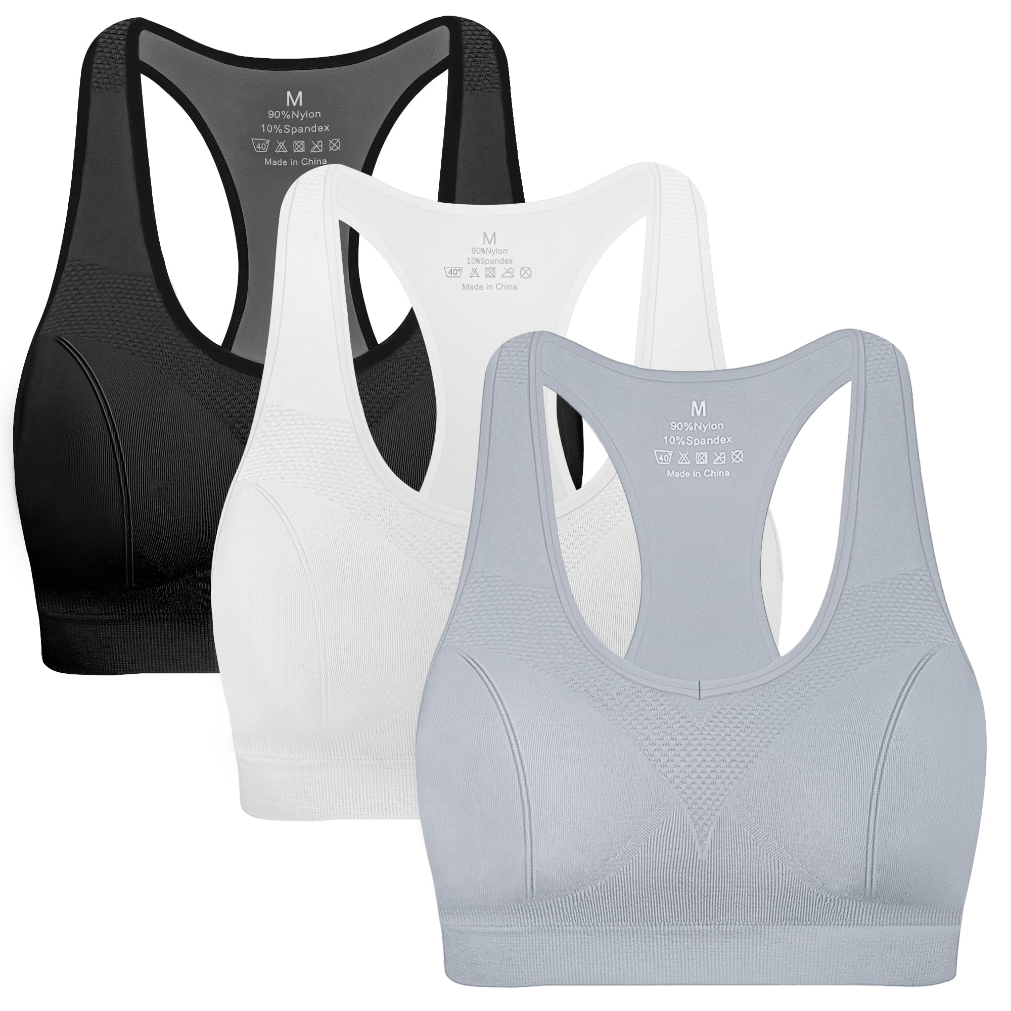 Sujetador Deportivo Mirity Racerback De Alto Impacto Para Entrenamiento En Gimnasio Para Mujer