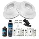 thumbnail image 2 of Kit TRQ de pastillas y discos de freno traseros para Chevrolet GMC 2001-2013, 2 of 9