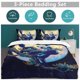 thumbnail image 5 of Umbreon Bed Duvet Cover Funny Anime Cartoon Bedding Sets Lightweight 3 Piece Comforter Sets, 5 of 5