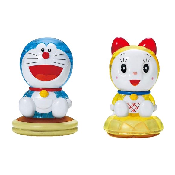 Rompecabezas Beverly de 57 piezas cristalinas Doraemon y Dorami