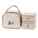 thumbnail image 3 of Fiambrera Para Adultos Con Bolsa Aislante, Contenedor De Alimentos Para Picnic, Oficina, Camping, 2 Unidades, Color Beige, 3 of 3
