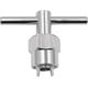 thumbnail image 1 of Llave de grifo multiusos de aleación de aluminio galvanizado, llave de superficie, herramienta de mantenimiento de plomería para baños, reparación de grifos y fregaderos., 1 of 5