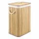 thumbnail image 1 of Canasto Ropa Sucia Tapa Plegable Beige 40x30x60cm, 1 of 9