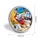 thumbnail image 2 of El show de Bugs Bunny y el Correcaminos-Theme Round Button Badge: Premium Metal Construction, Ideal for High-End Events 2.8 cm, 2 of 6