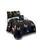 thumbnail image 1 of Quilt De Verano Plaza Y Media Diseño Mariposa Negro, 1 of 4