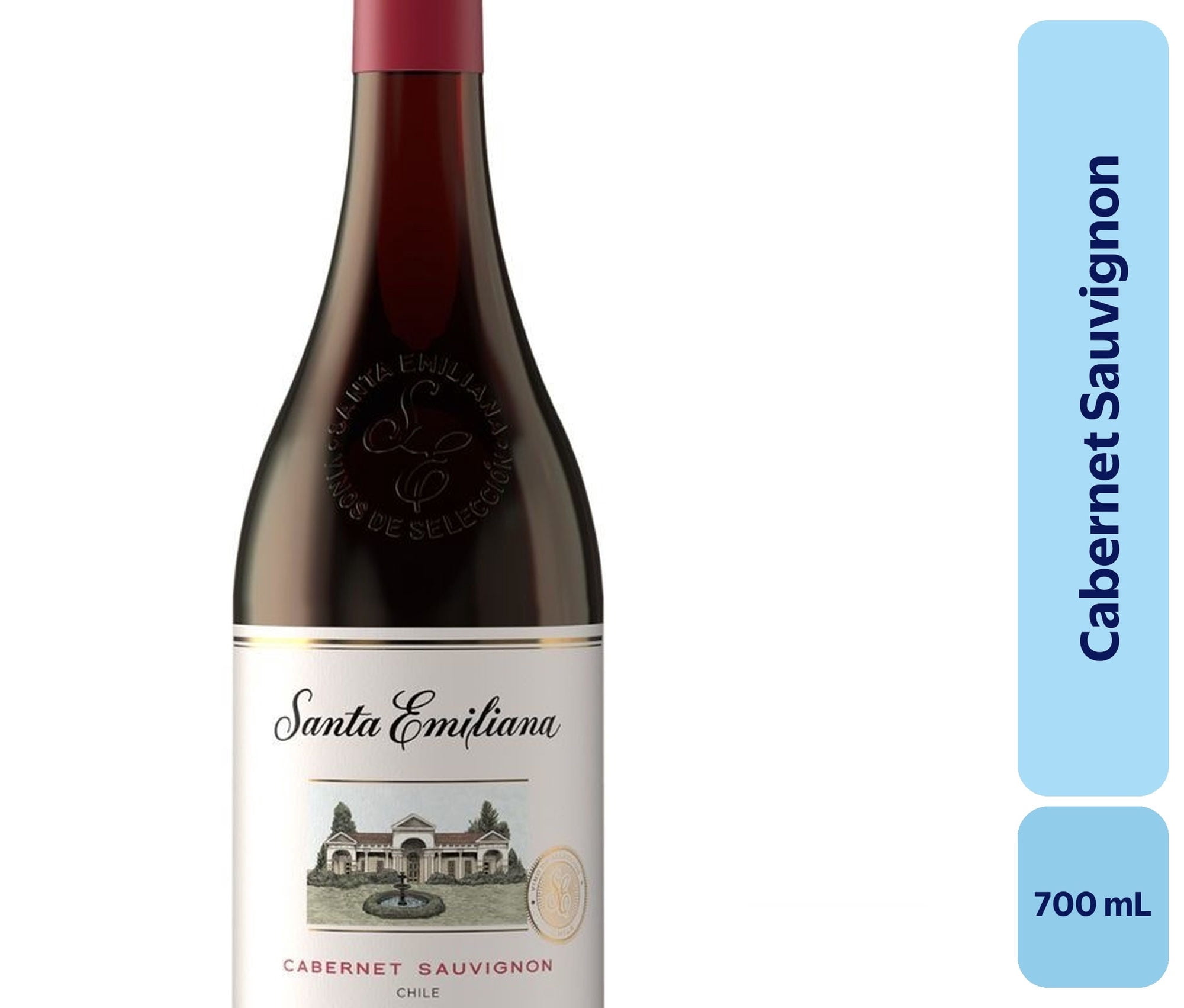Vino Cabernet Sauvignon Botella 700 mL Santa Emiliana