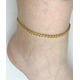 thumbnail image 2 of Tobilleras eslabones Pulseras Tobillo Ajustable Bohemia enchapada en oro 18k, 2 of 3
